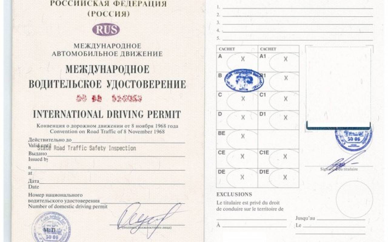 Как выглядят международные права? условия оформления и использования