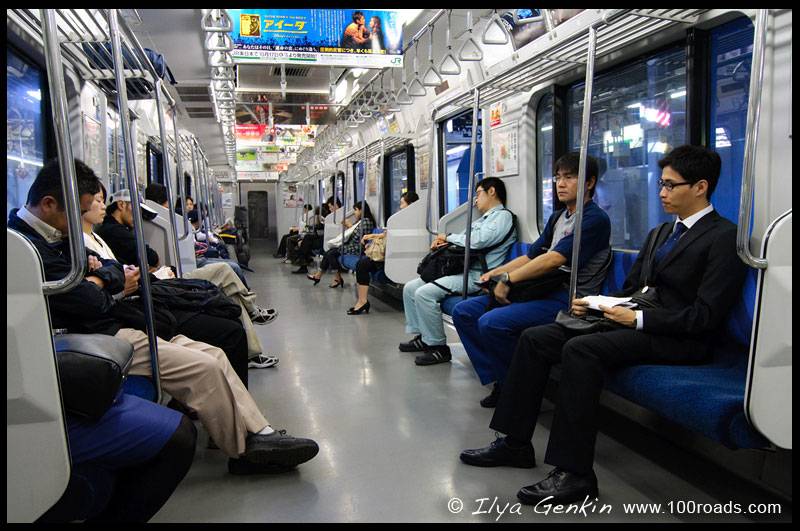 Общественный транспорт в токио