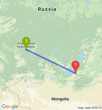 Расчет времени полета на самолете из одного места в другое