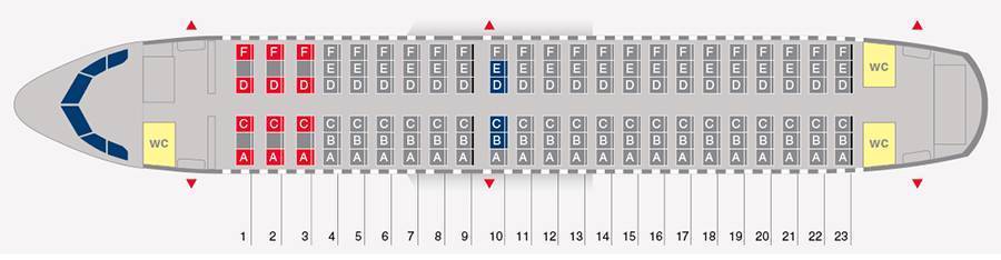 Самолет airbus a319. схема салона, лучшие места, обзор самолета a319