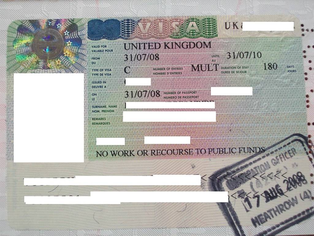 Документы на визу в ирландию для россиян в 2018 году