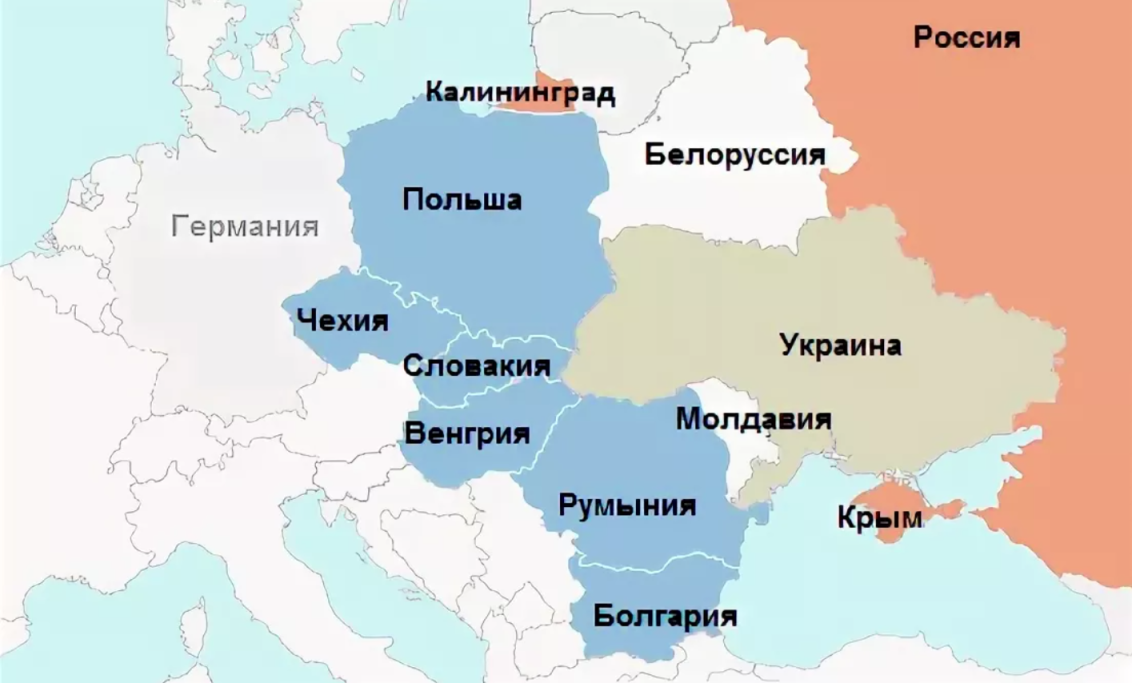 Сухопутные границы польши. Карта Украины Румынии и Венгрии. Карта Восточной Европы с Белоруссией. Венгрия и Украина на карте Европы. Сьопны Восточной Европы.