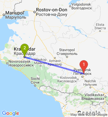 Ближайший аэропорт к кисловодску