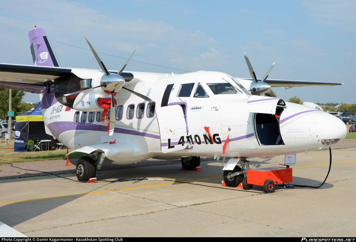 What is the let l-410 turbolet and is it still in production?