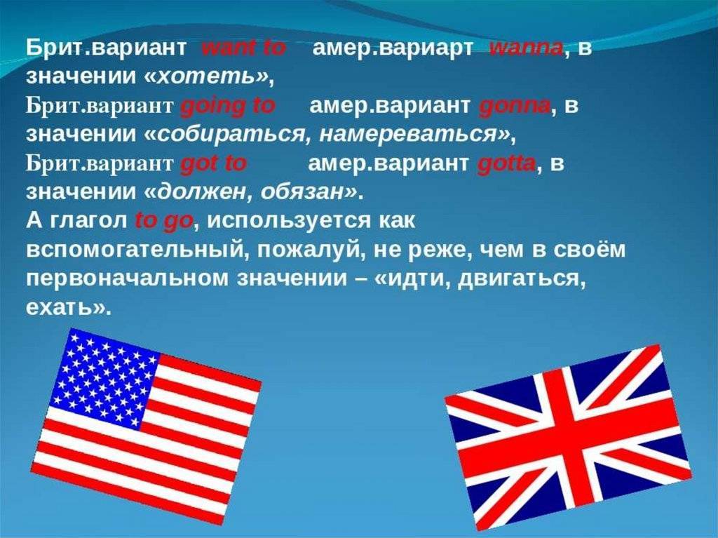 Урок американского английского