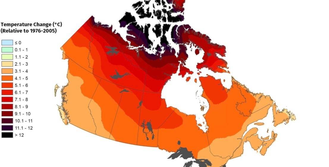 Климат канады - кратко об особенностях климатических поясов и условиях