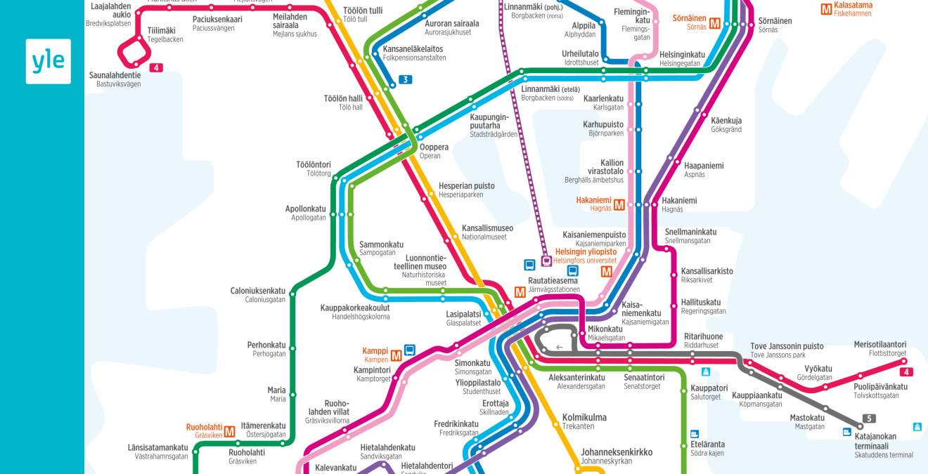 Метро хельсинки - abcdef.wiki