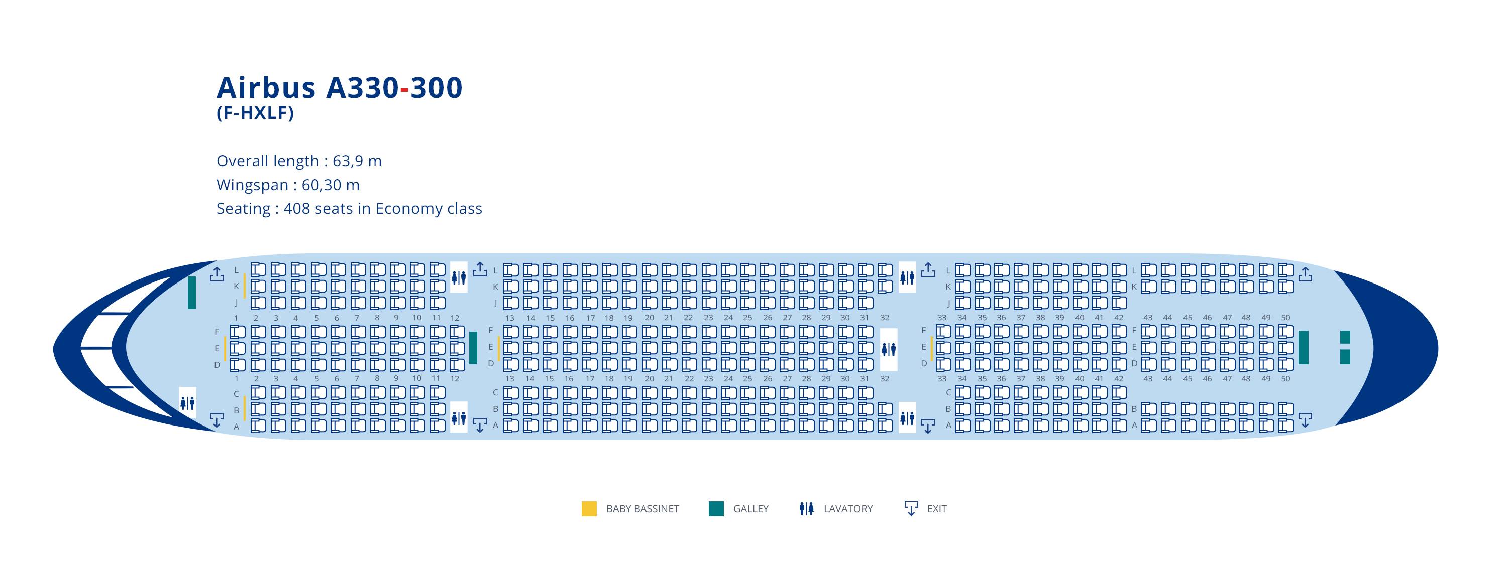 View Airbus A330-300 Seating PNG - Airbus Way