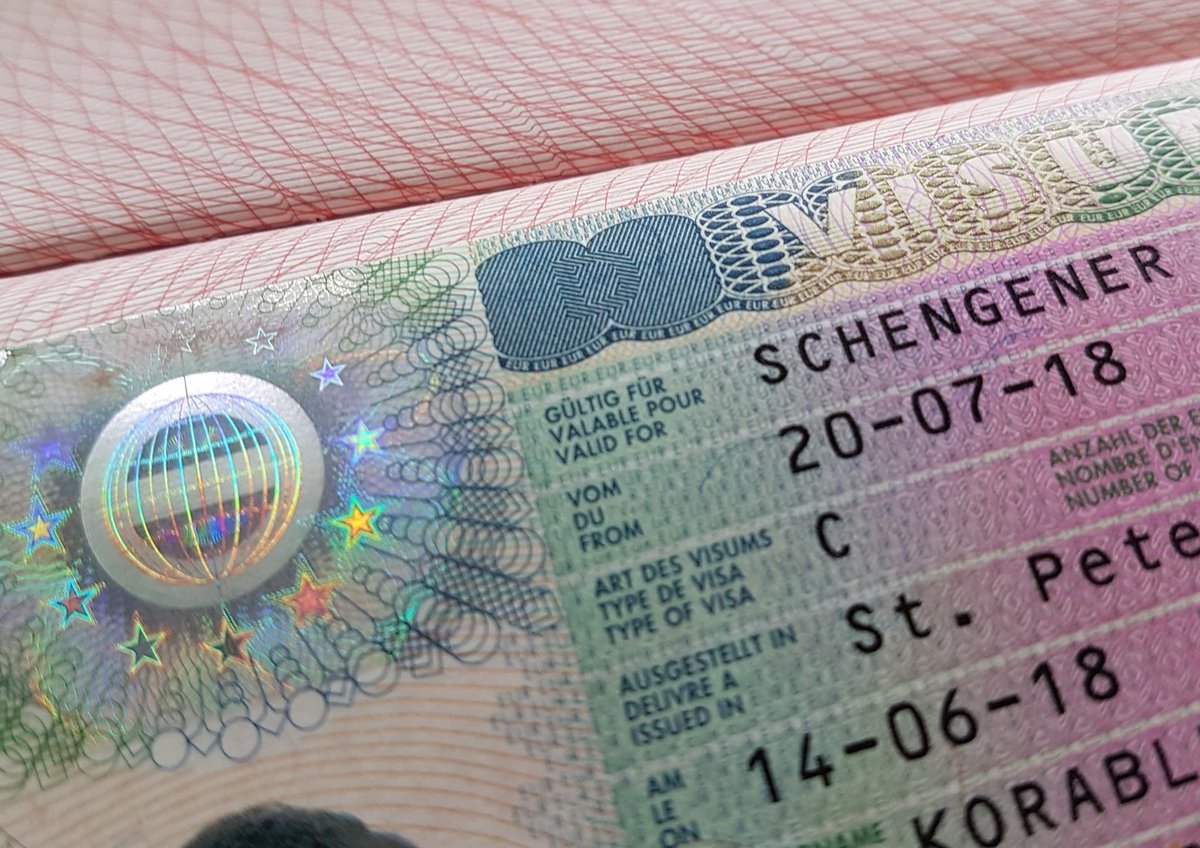 шенгенская виза германия размер