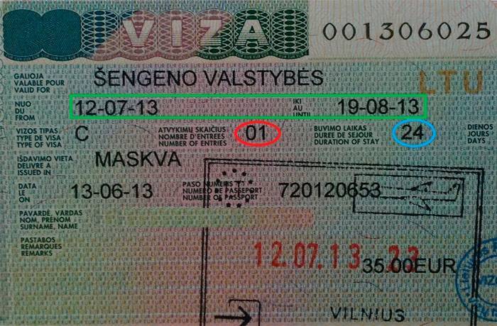 Документы на визу в словакию