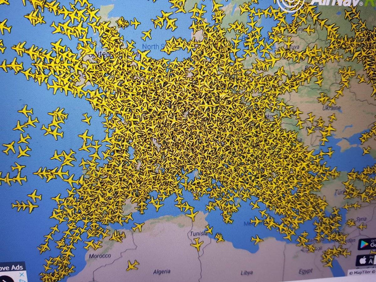 Флайтрадар (flightradar24) на русском - самолеты онлайн
